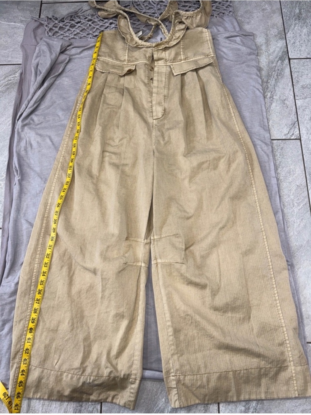 Anthropologie Wide Leg jumpsuit
